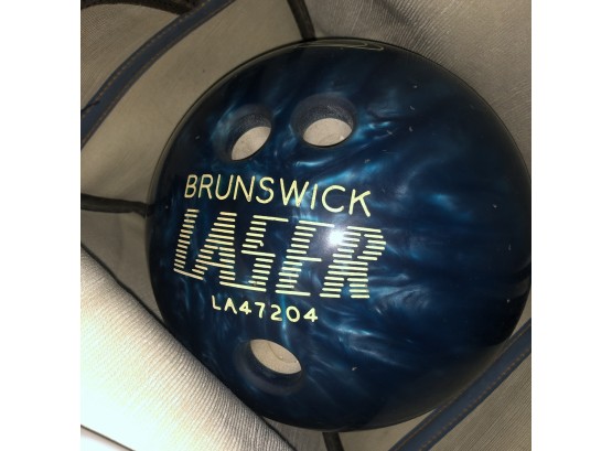 Vintage Brunswick Laser Bowling Ball