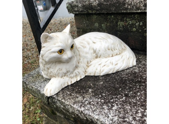 White Cat Figure