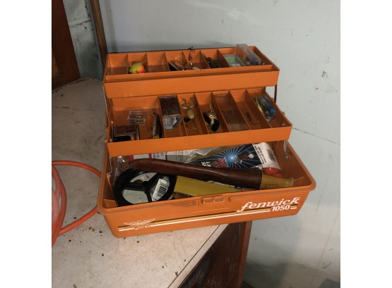 Tackle Box With Fishing Lures