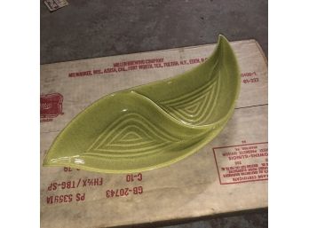Vintage Pottery Serving Dish Made In California