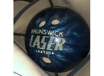 Vintage Brunswick Laser Bowling Ball