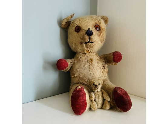 Well Loved Stuffed Bear (Bedroom 2)