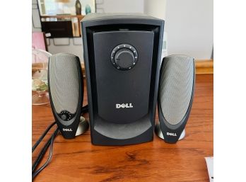 Dell Computer Speakers With Subwoofer (Living Room)