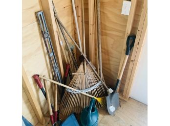 Assorted Lawn Tools (Shed)