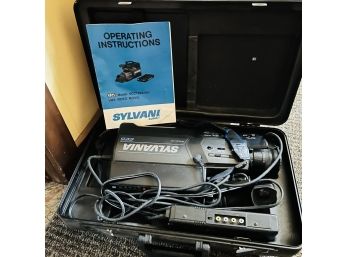 Sylvan VHS Camcorder In Case (Basement Room)