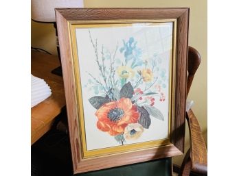 Vintage Floral Print (Basement Room)