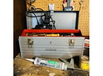 Craftsman Toolbox With Drill And Other Tools (Workshop)