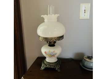 Vintage Hurricane Lamp (Hallway)