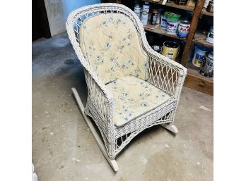 Wicker Rocking Chair (Workshop)