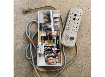 Office Lot - Power Strip, Batteries, And More (office)