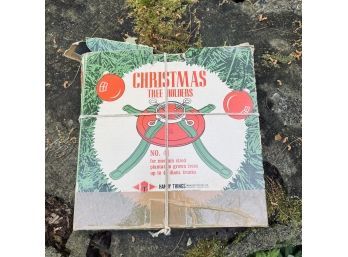 Vintage Christmas Tree Stand In Box