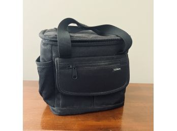 LLBean Black Lunch Cooler Bag