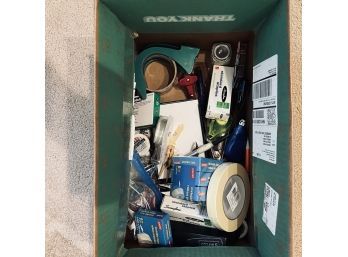 Office Box Lot - Includes Tape, Stapler, Magnifier And More (office)