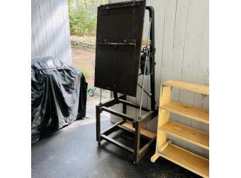 Art Easel With Motorized Lift (garage)