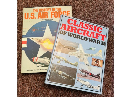 Book Lot: The History Of The U.S. Airforce And Classic Aircraft Of WWII