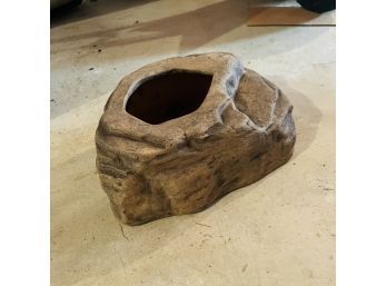 Heavy Ceramic Rock Planter (Basement)