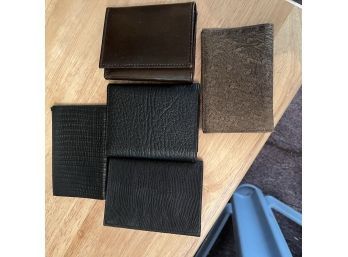 Lot Of Mens Leather Wallets