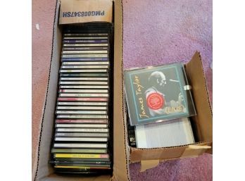 Two Boxes Of Music Cds