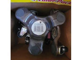 Box Of  6 Dolly Casters On Wheels