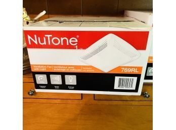 NuTone Ventilation Fan With Light No. 1 (new)