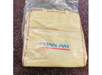 Vintage Canvas Pan Am Bag With Logo Lining - New Old Stock No. 4