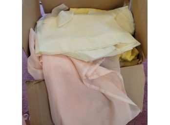 Box Of Curtains And Curtain Sheers