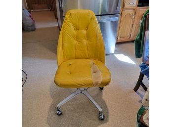 Vintage Yellow Chair