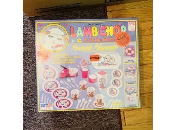 Vintage Lamb Chops & Friends Portable Playmates Set - New Old Stock