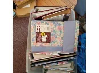 Large Lot Of Photo Albums And Scrapbooks