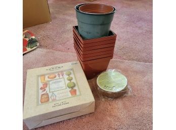 Gardening Frame, Buckets And Disc