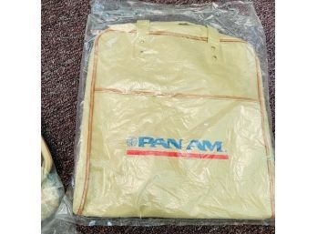 Vintage Canvas Pan Am Bag With Logo Lining - New Old Stock No. 3