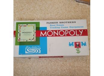 Vintage Monopoly Game-Older Version