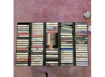 Large Lot Of Cassette Tapes. Music And Motivation