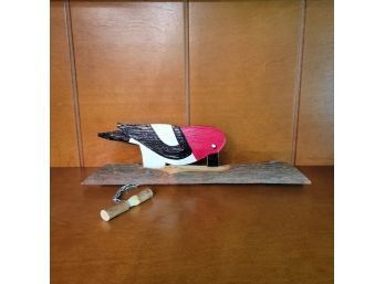 Hanging Woodpecker Decor