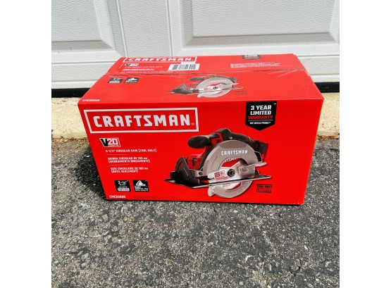 Craftsman V20 6 1/2' Circular Saw - New (Tool Only)