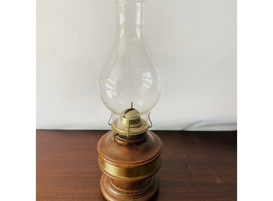 Wooden Oil Table Lamp (Shelf No. 3)