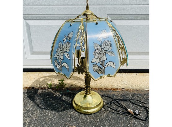 Vintage Glass Lamp