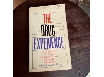 The Drug Experience By David Ebin Small Paperback Book