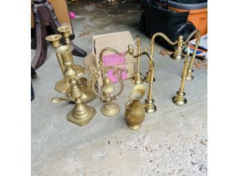 Assorted Brass Items