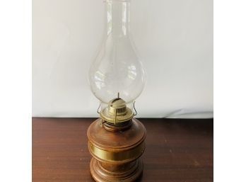 Wooden Oil Table Lamp (Shelf No. 3)