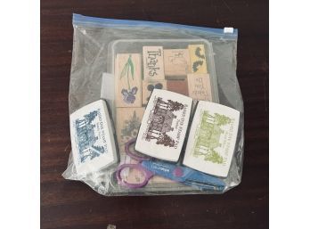 Rubber Stamps And Stamp Pads