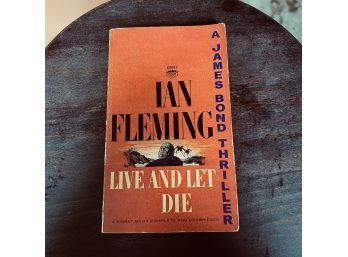 Live And Let Die By Ian Fleming James Bond Small Paperback Book