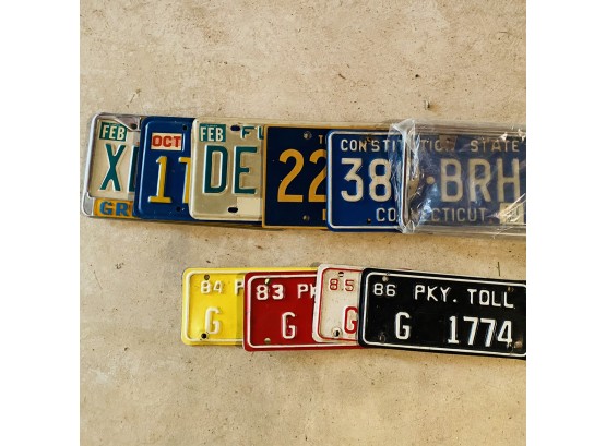 State/Toll License Plate And Frame Lot (Basement)