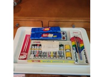 Paint Trays And Paint Supplies