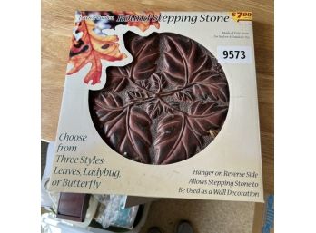 Round Stepping Stone New In Box
