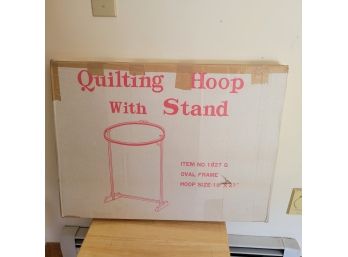 Quilting Hoop With Stand