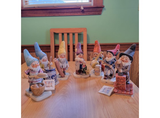 Goebel Hummel Gnome Collection - Set Of 7