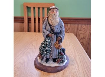Signed And Numbered Santa By June McKenna