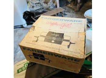 Vintage Farberware Waffle Maker In Box (Basement)