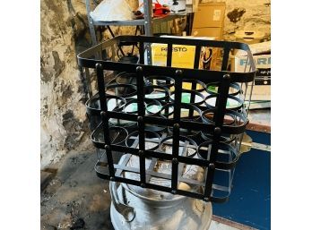 Metal Wine Storage Rack (Basement)